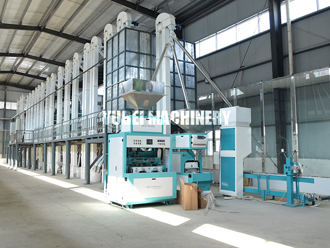 100tpd Rice milling equipment