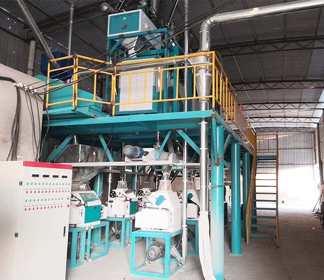 20tpd wheat flour mill machine